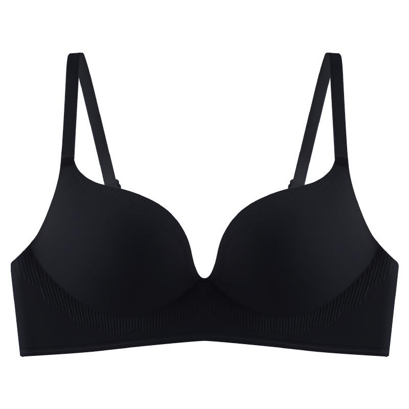 New one-piece underwear, special non-marking bra without steel ring for small breasts and large breasts, summer breathable adjustment type