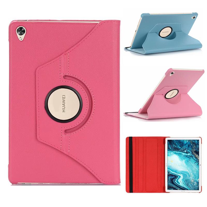 Huawei M6/T5 10.8" Rotating Lychee Pattern Leather Tablet Case