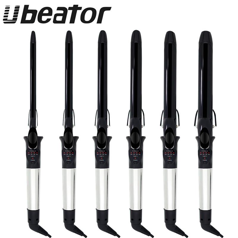 

Профессиональные щипцы для завивки волос Ubeator, ЖК-дисплей с регулировкой температуры, профессиональные щипцы для завивки волос, инструменты для красоты, инструменты для укладки волос