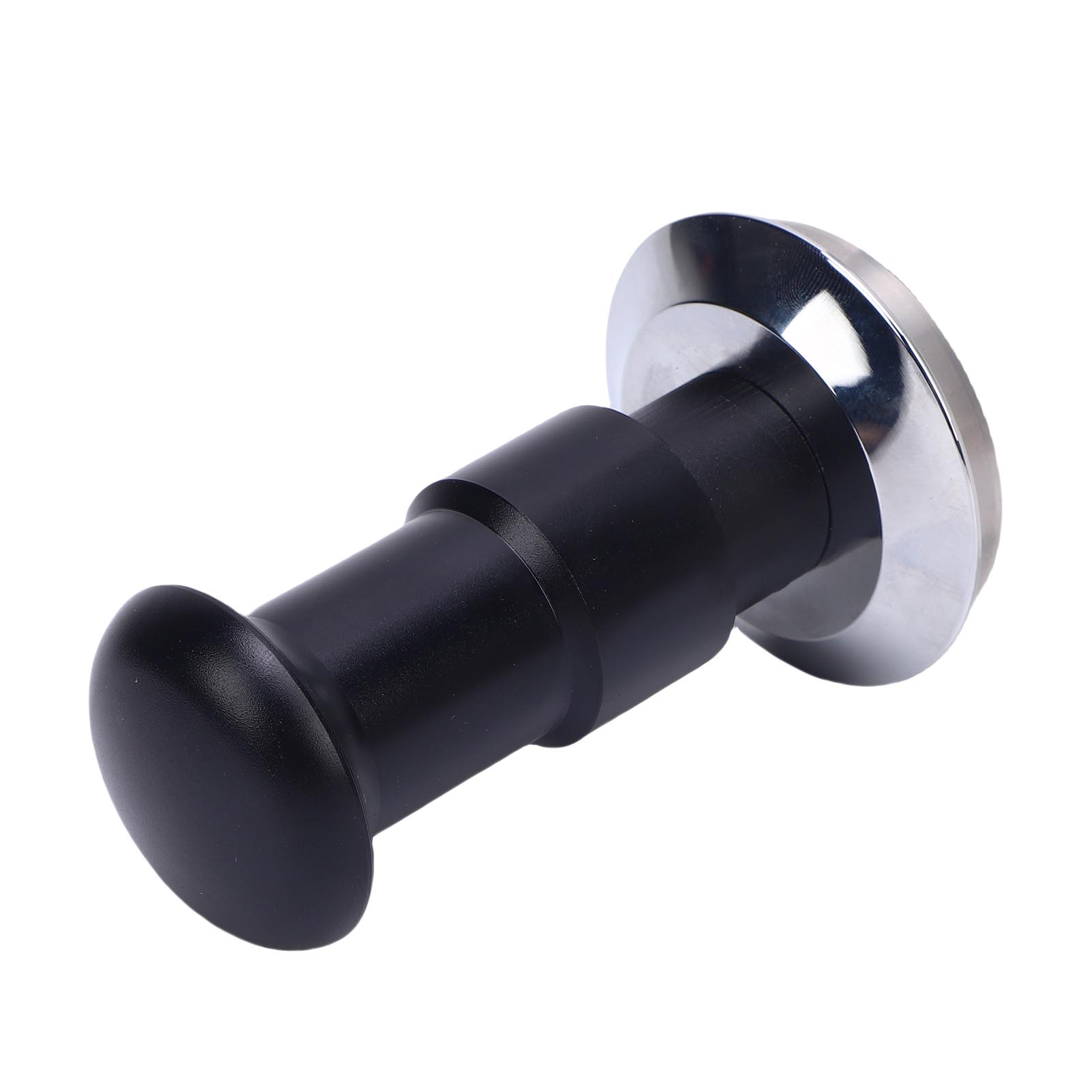 Coffee Hammer Black Thrded Double Spring 30lbs Pressure Stainless Steel Coffee Tamper for Coffee NaMachine Accessory