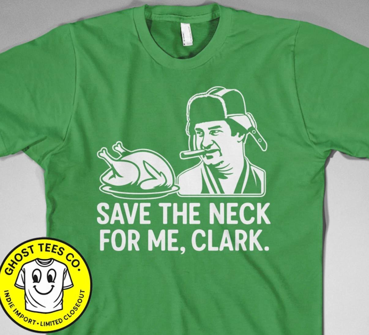 Save Neck for me clark T Shirt christmas vacation authentic Family 1989 turkey XXXL
