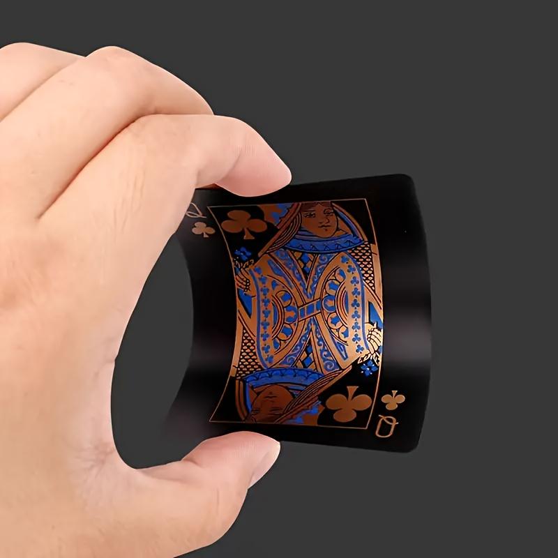 Waterproof PVC Illusionist Poker Cards - Durable & Aesthetically Enhanced Design - Perfect for Game Nights, Parties & Family Fun