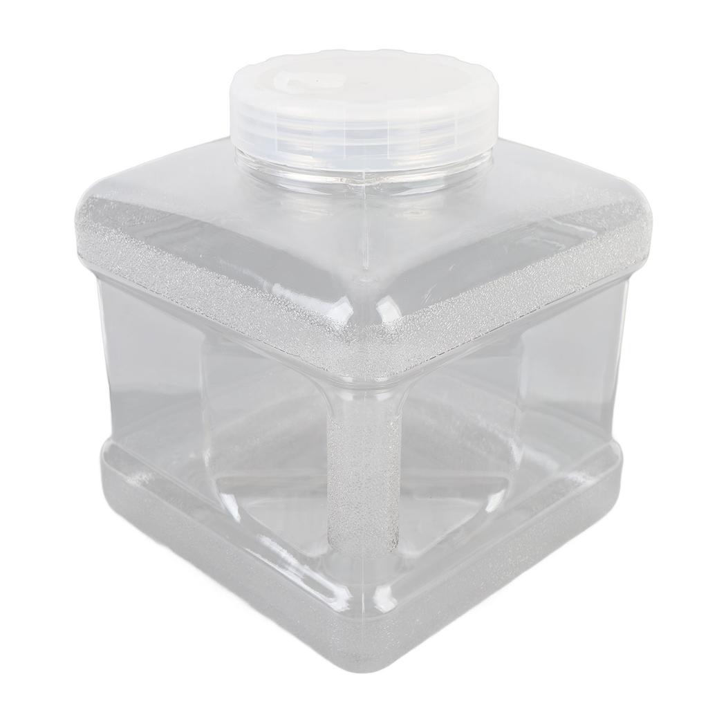 Distiller Water Container PP Outdoor Portable Water Bottle for Home Dental Beauty 5L White