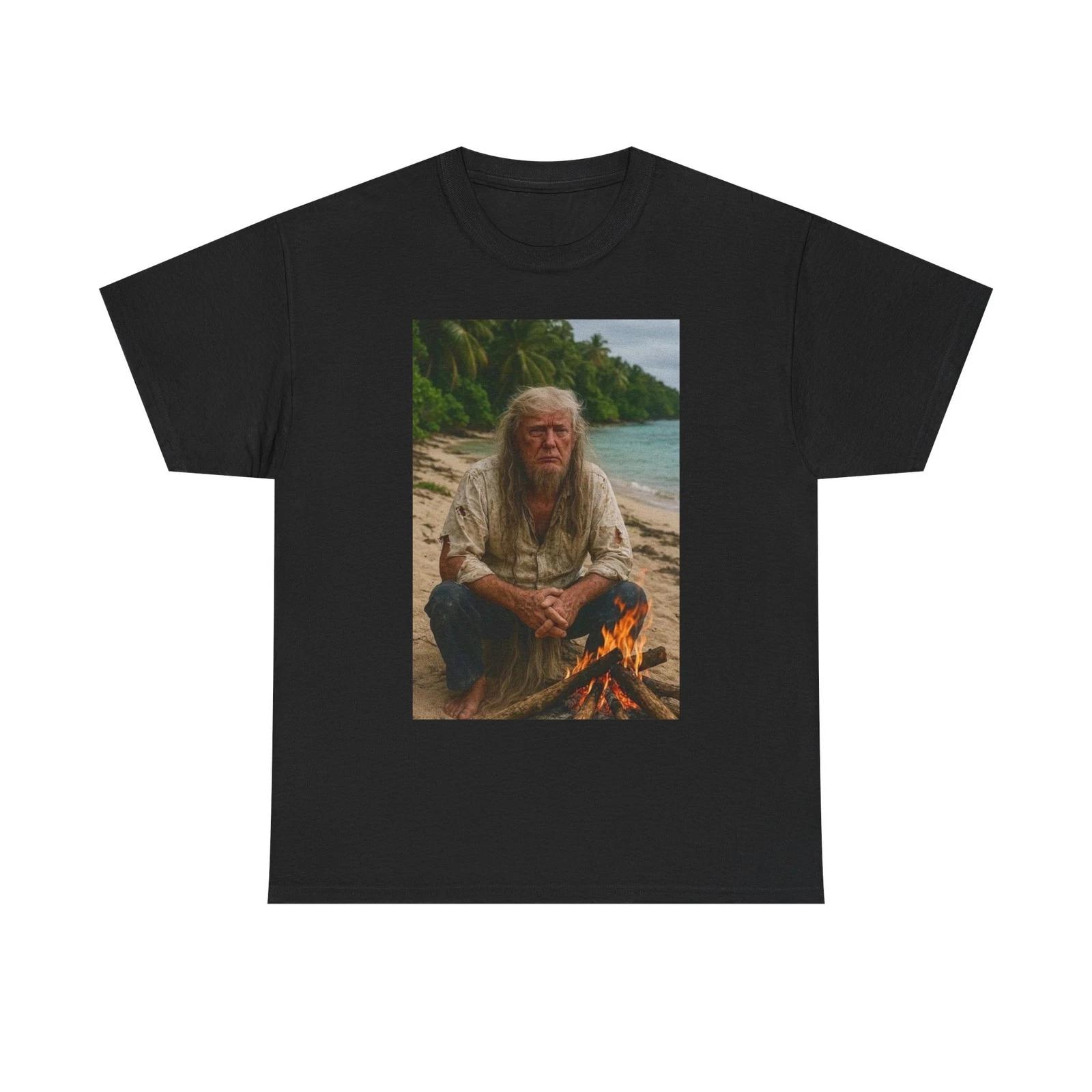 

Trump Cast Away Funny Graphic T Shirt S-5XL NEW Unisex Cotton Tee XL