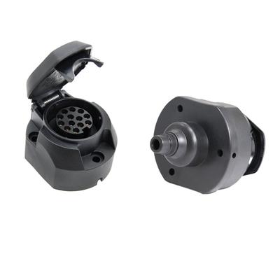 Sharplace 13-Pin Anhänger-Buchse Staubkappe Stecker Anhängersteckdose