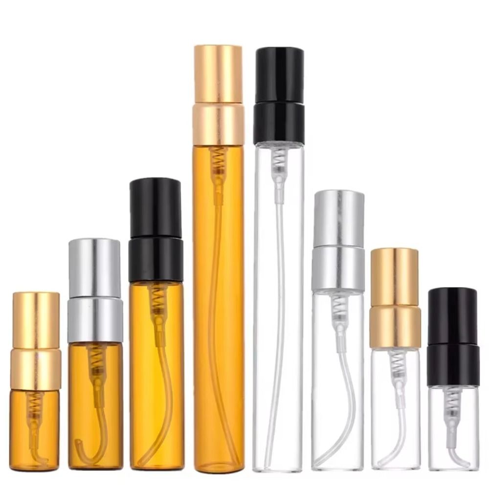 10ml Parfüm Sprühflaschen Glas Zerstäuber Behälter Mini Unterverpackung Reise
