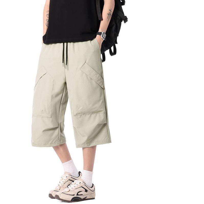 M-8XL Herren Eisseide Schnelltrocknende Shorts: Leichte, atmungsaktive, kühlende Sommer- Cargohosen für 2026.