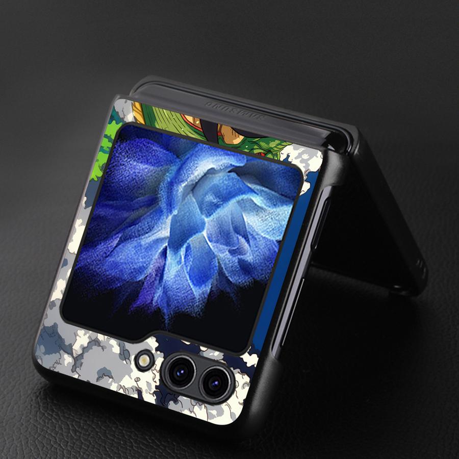 Back Phone Cover Funda Case for Samsung Galaxy Flip6 Z Flip 7 6 5 4 3 Flip7 FE Flip4 Flip3 Flip5 Dragons Balls