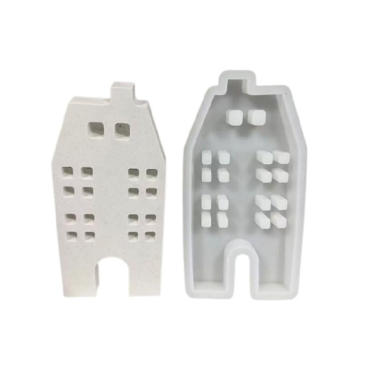 House Resin Molds for DIY Craft Making Candle Fondant Decorations