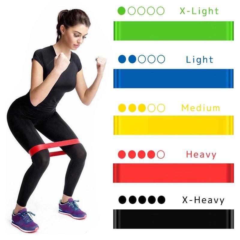 Set De 16 Bandes De Résistance SKEY – Latex Naturel – Musculation, 4.5 à 22.5 Kg