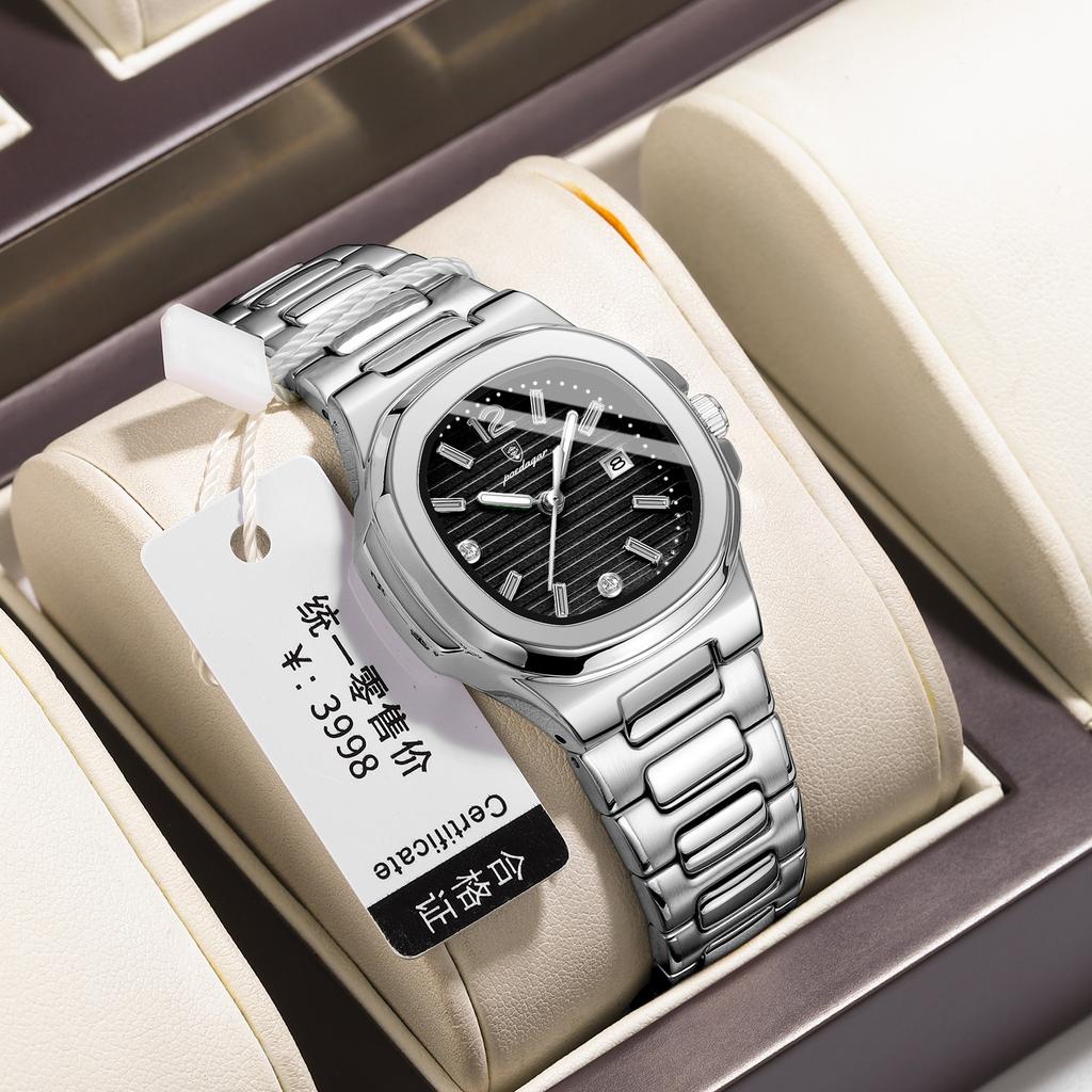 Swiss Brand New Thin Luminous Women's Quartz Watch Ultra Slim Ladies Wristwatch