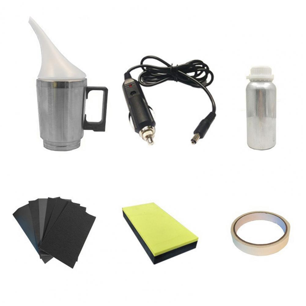 Kit di Restauro Fari a Vapore Automatico Pulitore per Fari a Vapore di Acetone per Auto Set di Strumenti per la Ristrutturazione dei Fari a Vapore Tazza Nebulizzatrice