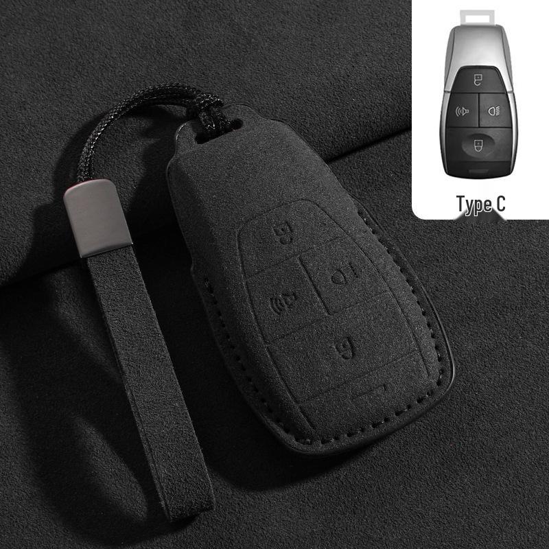 BAIC Key Cover for Off-Road Models: BJ30, BJ40, X7, EU5, EU7, U5Plus, Rubik's, and BJ60