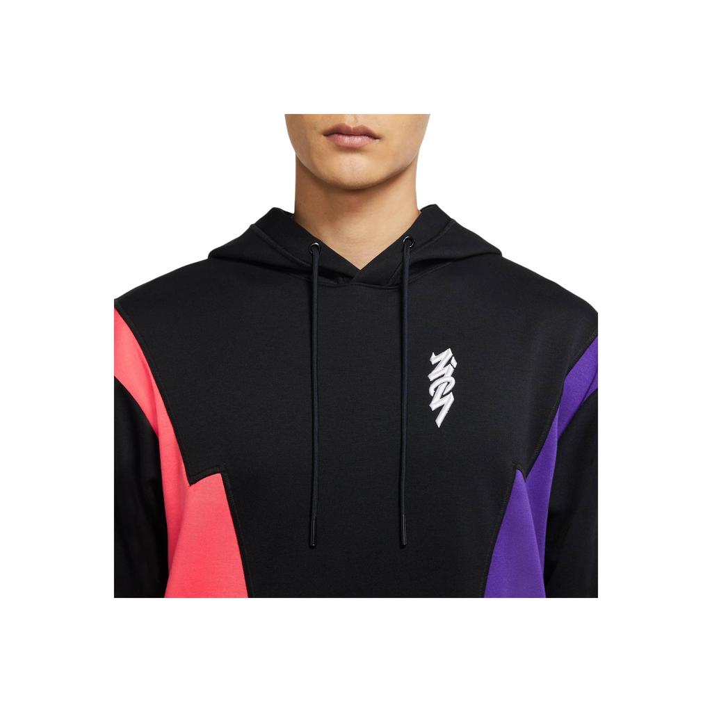 Jordan Dri-FIT Zion Printed Knit Quick-Dry Hoodie Men Tops Black DH0583-011