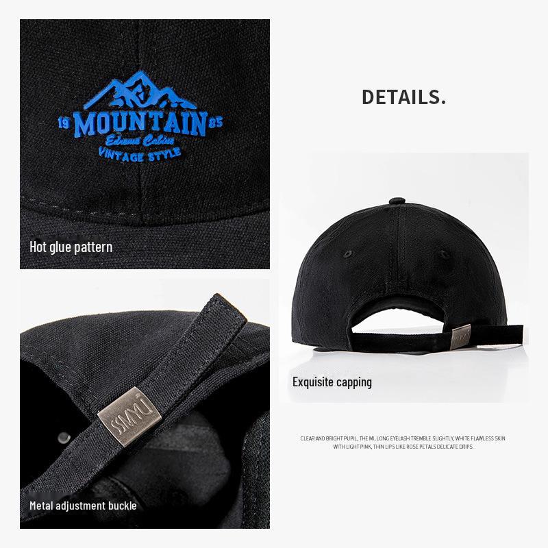 Unisex Dark Green Korean Baseball Cap - Stylish Soft Top for Spring & Autumn