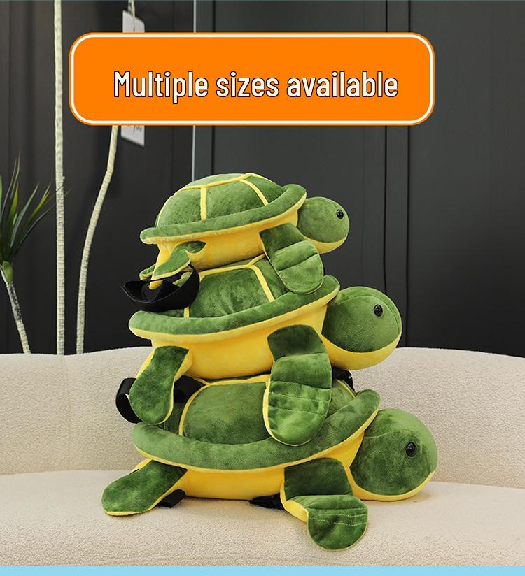 Thickened Ski Protective Gear: Wearable Turtle Shell Plush Toy for Hip and Knee Protection