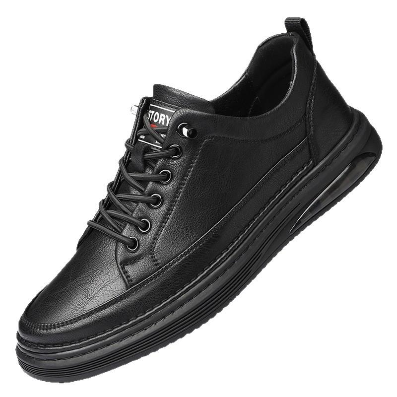 Star-headed Woodpecker 2025 Spring and Autumn New Men's Versatile Business Casual Leather Shoes