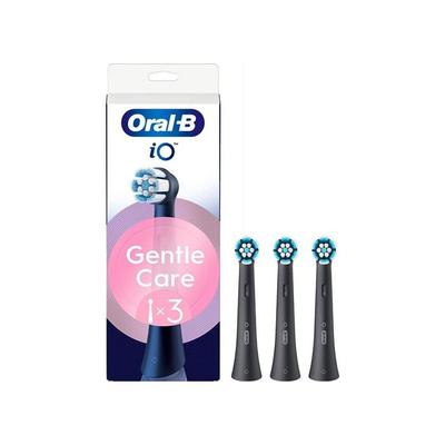 מברשת שיניים Oral B iO מברשות Gentle Care שחורות X3