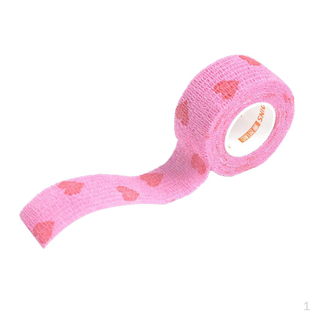 Cohesive Wrap Tape   3 - Pink, 1 inch 1 inch розовый