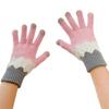 Colorful Flower Pattern Knitted Gloves For Winter Warmth Adult Teens Gloves for Outdoor Activity Cycling Daily Commute