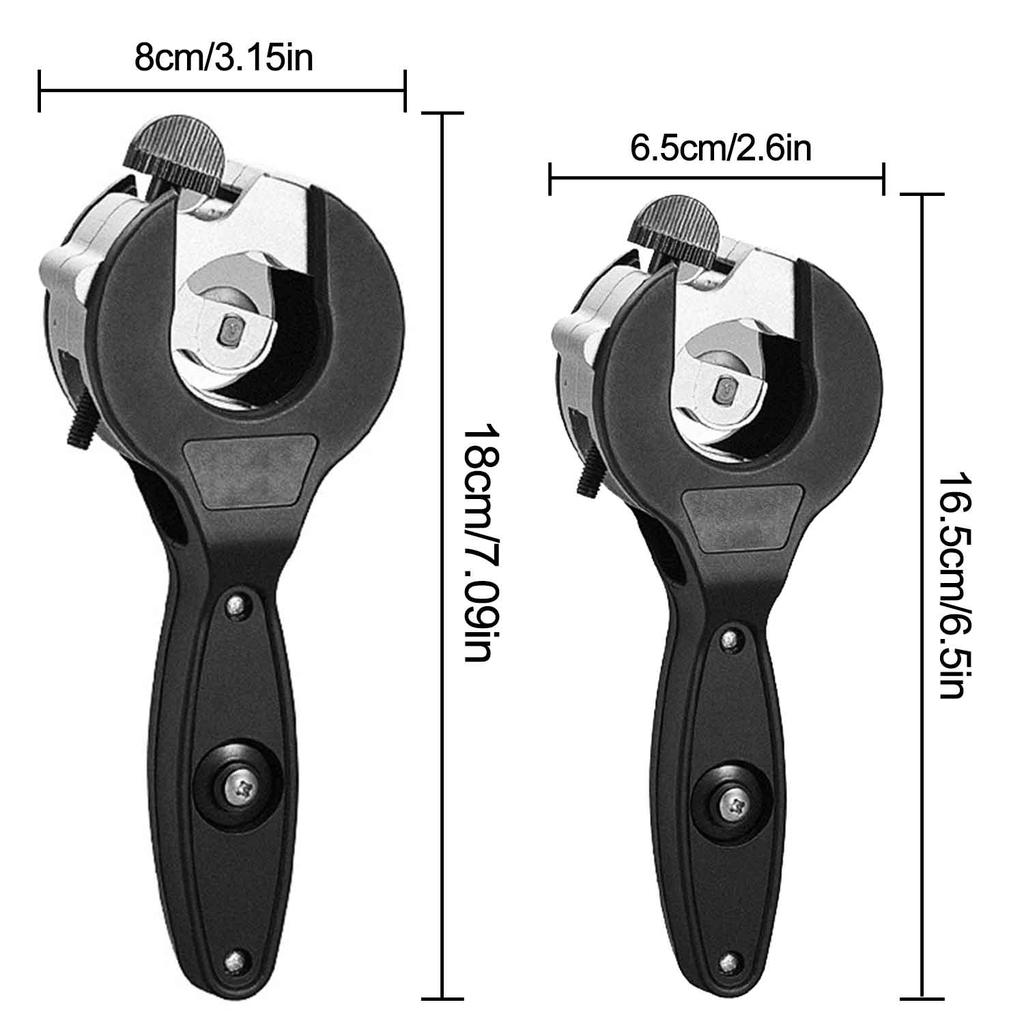 Ratsche Rohr Rohrschneider Messer 6-23mm/8-29mm Edelstahl Kupfer Aluminium Ratsche Schere Schlauchschneiden Handwerkzeuge Universal