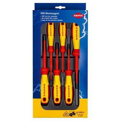 VDE SCREWDRIVER SET, 6 PIECES - KN 20 12 V04