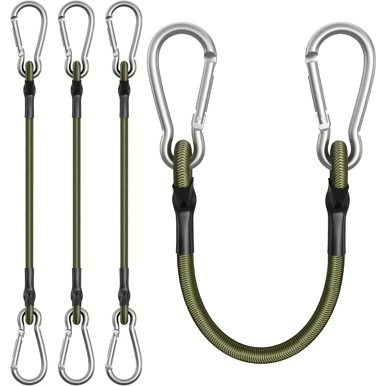 

1 шт. Зеленые утолщенные веревочные крючки, гибкий и прочный 12-дюймовый эластичный шнур, многоцелевой