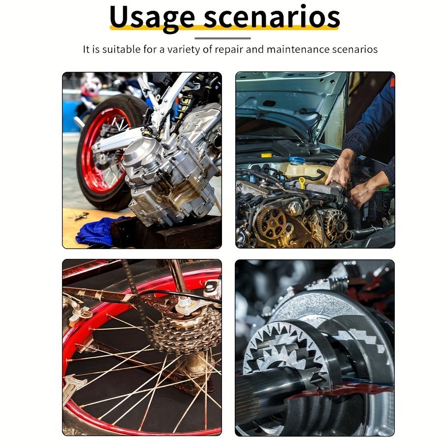 1pc High Pressure Transparent Oil Bottle, Plastic Hose Drop Resistant Copper Tip Nozzle Oil Filler Oil Bottle Oil Gun