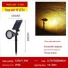 Waterproof Solar Spotlight for Garden Landscape - Super Bright Outdoor Lawn and Tree Light with Ground Plug