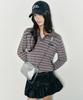 NickNicole Nicole Square Shoulder Mini Chain BagSilver