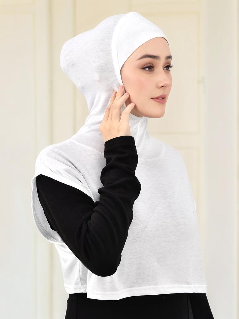 Muslim Islamic Inner Hooded Hijab Women Basic Vest Sleeveless Bottoming Shirts Islamic Clothing Turkey Arab Abaya Tops