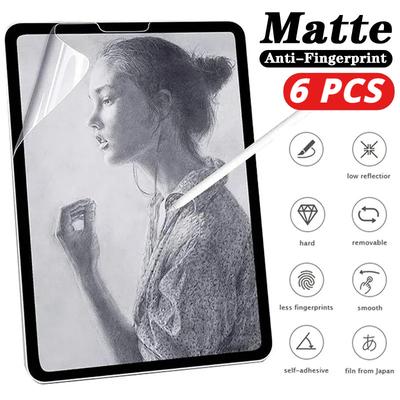 Wie Papier Bildschirmschutzfolie Matt PET Malen Schreiben Für iPad Pro 13 M4 M2 10 2022 9 8 7 Air 5 4 3 Mini 6 5 4 Pro 12.9 11 10.9 10.5 10.2th