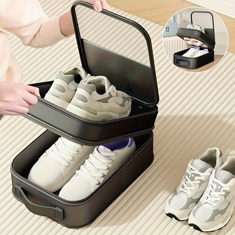 high qualityTravel-Friendly Shoe Storage Bag with a Large Capacity - Accommodates 3 Pairs of Shoes, Made from Durable, Dustproof, And Breathable