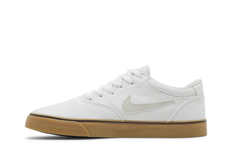Men's Sneakers Nike SB Chron 2 Canvas White Gum White/White/Gum Light Brown/Light Bone