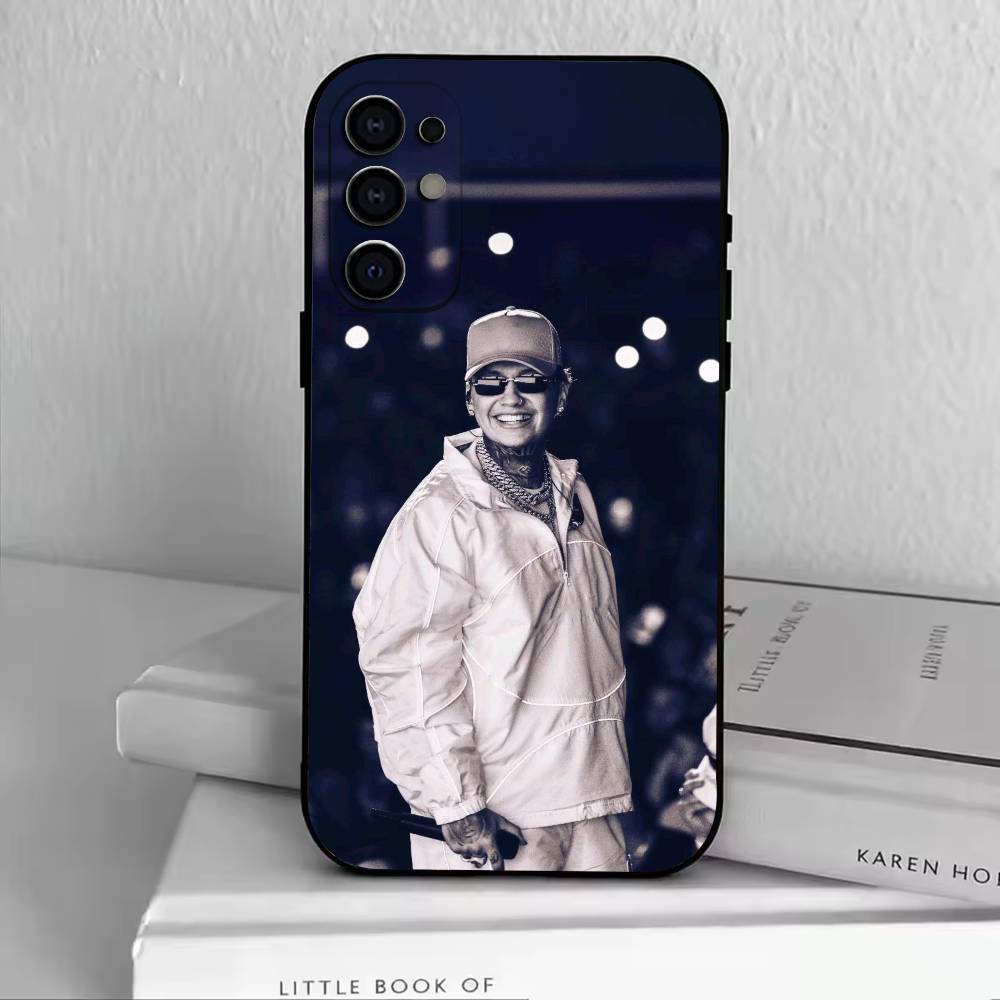 BC-Rapper Blessd Cantante Phone Case For Samsung S25,S24,S21,S22,S23,S30,Ultra,S20,Plus,Fe,Soft Silicone Black Cover