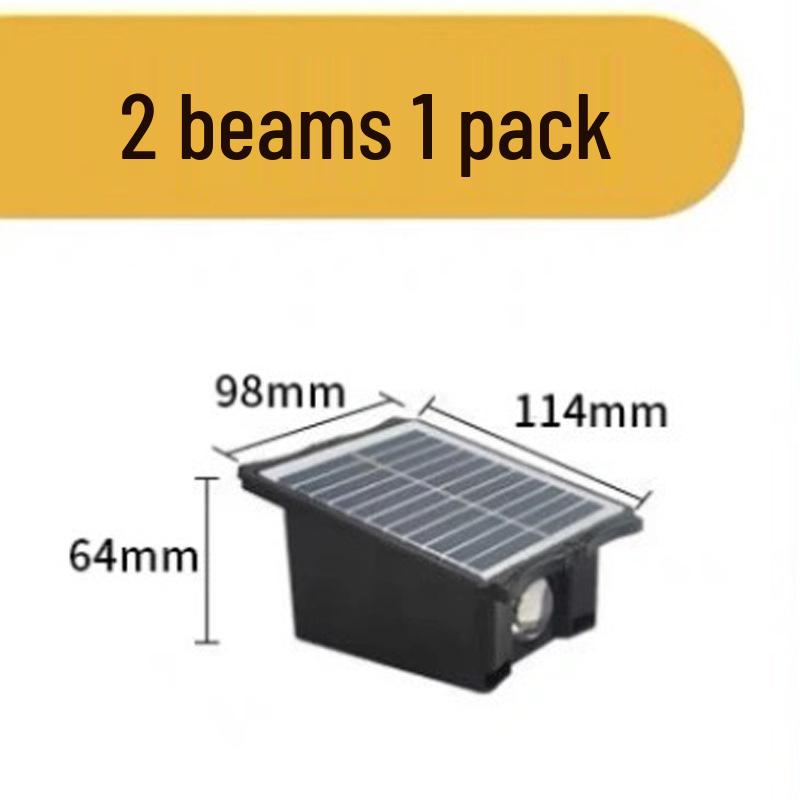 Waterproof Solar Wall Washer Light for Gardens and Courtyards