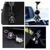 YUWENW Keychain, Set of 2, Astronaut, Popular, Cute Accessories, Props Decoration, Cute, Goods, Metal