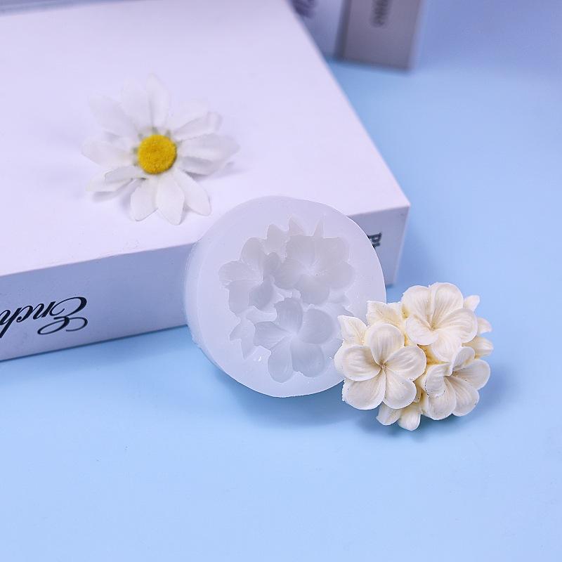 Carnation Flower Silicone Cake Mold 3D Fondant Mold Cupcake Jelly Candy Chocolate Cake Decoration Kitchen Baking Tool Moulds