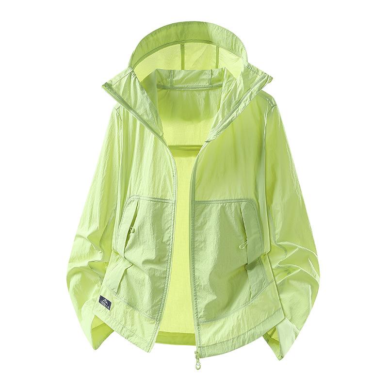 Breathable ice silk skin clothing outdoor quick-drying couple clothing upf10 + summer men's and women's sunscreen clothing UV protection