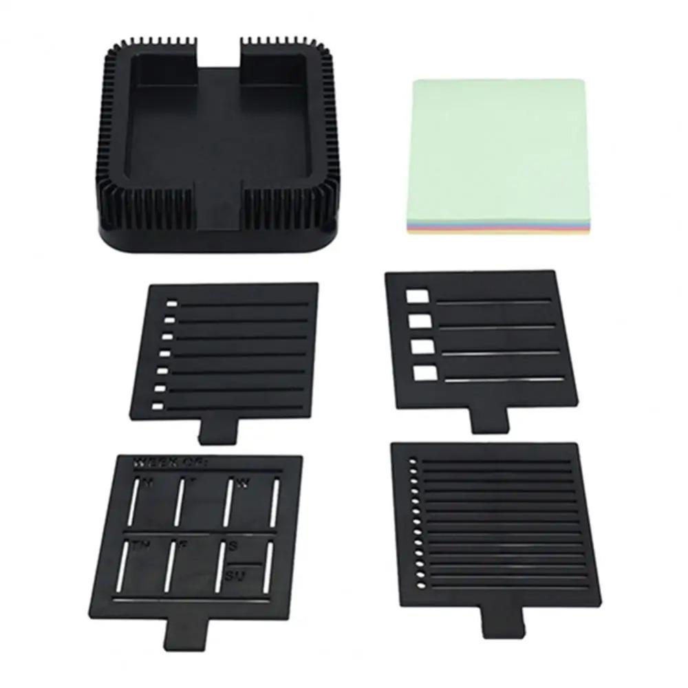 

Efficient Note Holder Drawing Template Desk Organizer Portable Sticky Note Holder Home Style 1