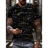 Men's T-shirt Casual Personality Hip-hop Party Street Style Clothing