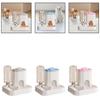 Automatic Feeder and Water Dispenser Sturdy Gifts Self Dispensing Large Capacity Pet Bowl Accessories Bunny Dog Puppy