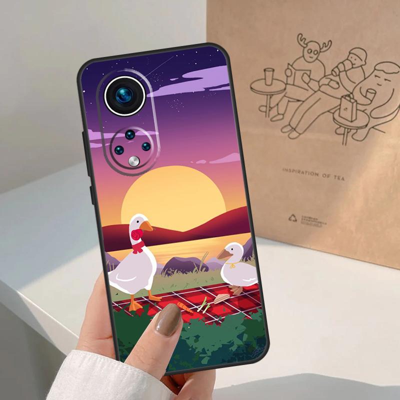 Cartoon Lustige Gans Für Honor Magic 8 7 6 5 Pro Hülle Für Honor X9d X9c X9b X9a X8c X8b Win 200 400 50 70 90 Lite
