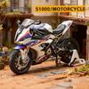 1:9 S1000RR Motor Alloy Miniature Motorcycle Model Alloy Scale Motorbike Car Model Diecast Metal Static Collection Children Toy
