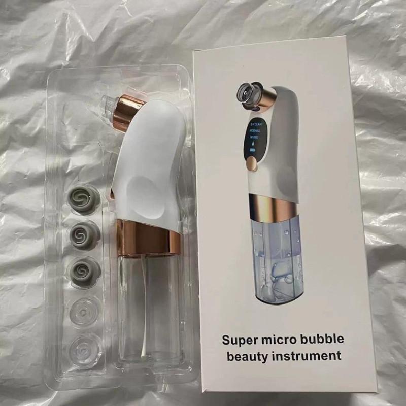 Electric Pimple Blackhead Remover USB Rechargeable Water Cycle Facial Cleaning Tools Portable Pore Vacuum Face Cleaner