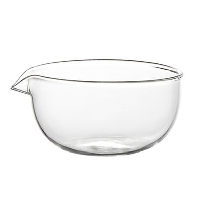 MiniMood Matcha Tea 13cm 500ml Traditional Craft Perfect for Tea Tea or As a Gift Bowl, Heat-Resistant Glass, Diameter, Capacity, Clear, Design,