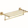 MDNG Gold Double Towel Rack
