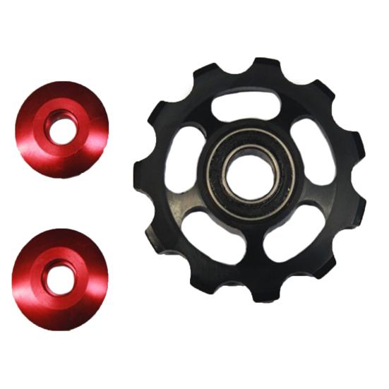 MTB Bicycle Bike Rear Derailleur 11T Guide Wheel Idler Pulley Riding Accessories