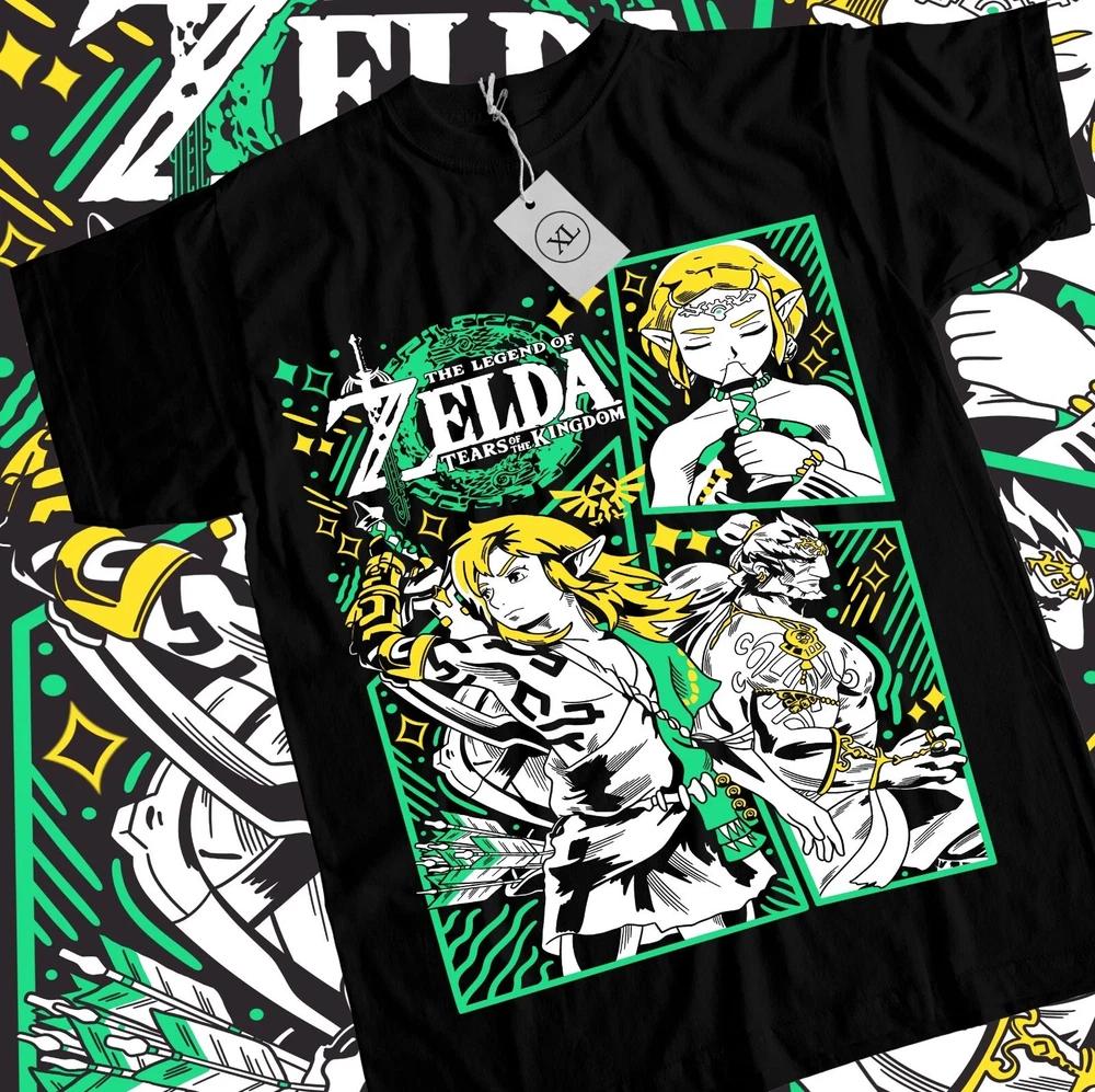 The Legend Of Zelda Tshirt Link To The Past Anime Gir Funny Tee Shirt All Size S