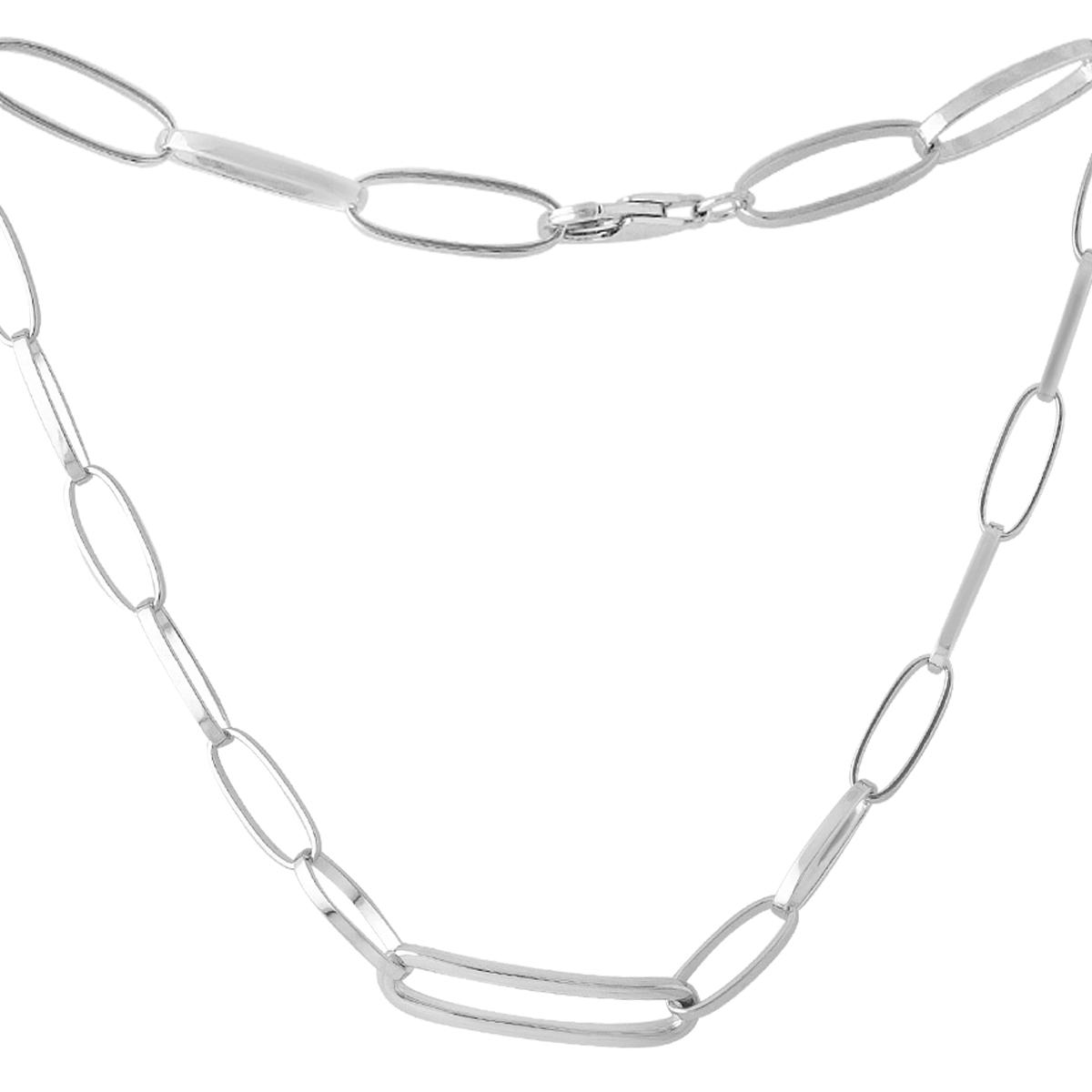 

Срібне кольє без каміння (2104568) 450